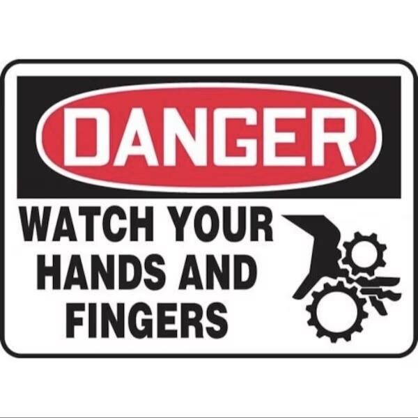 Accuform OSHA DANGER SAFETY SIGN THIS MEQM090VP MEQM090VP - main